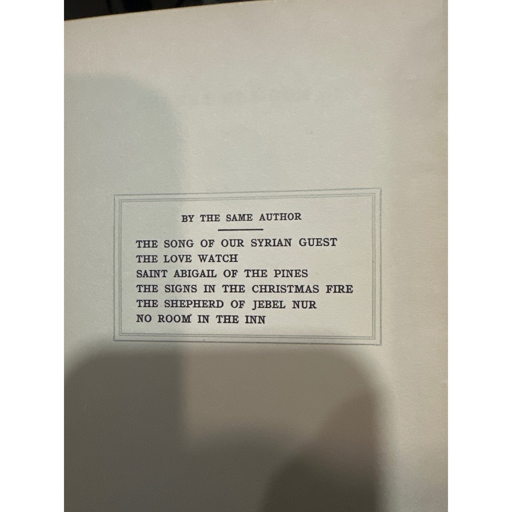 1910 No Room in the Inn Antique Book William Allen Knight Vintage Christmas Deco - Picture 2 of 4